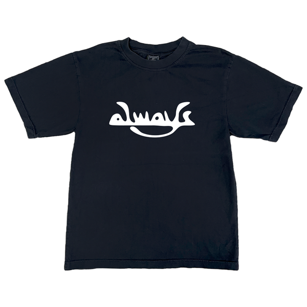 zach logo tshirt - black