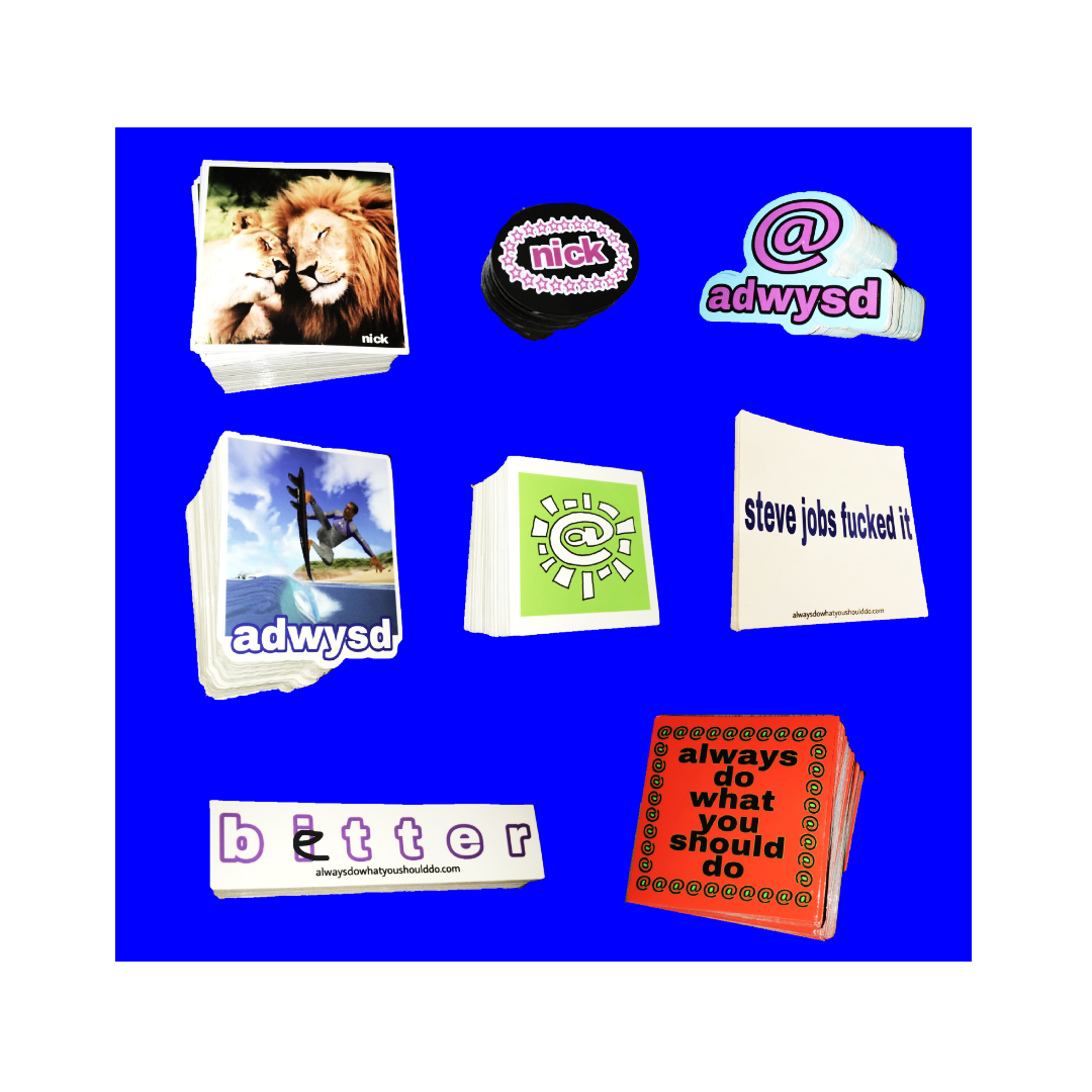 sticker pack – always do what you should do