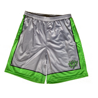 always court short - silver/green