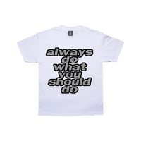 adwysd big print white t-shirt