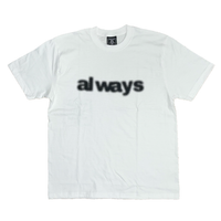 always blur tshirt - white / black