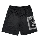 black court shorts - big adwysd