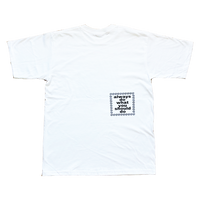 adwysd cohesive tshirt - white/black