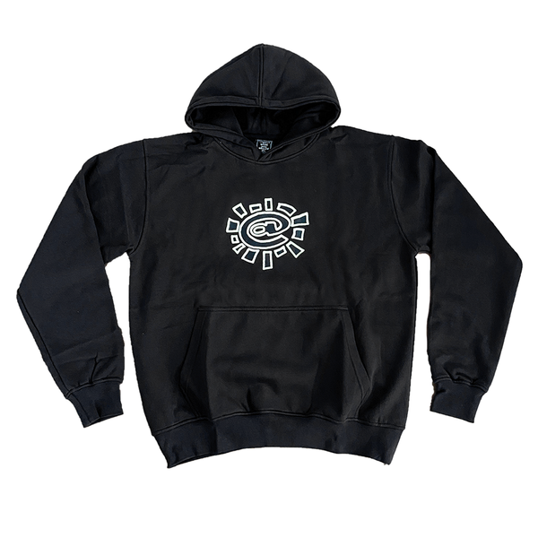 Black 2025 sun hoodie