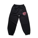 rel@xed black joggers