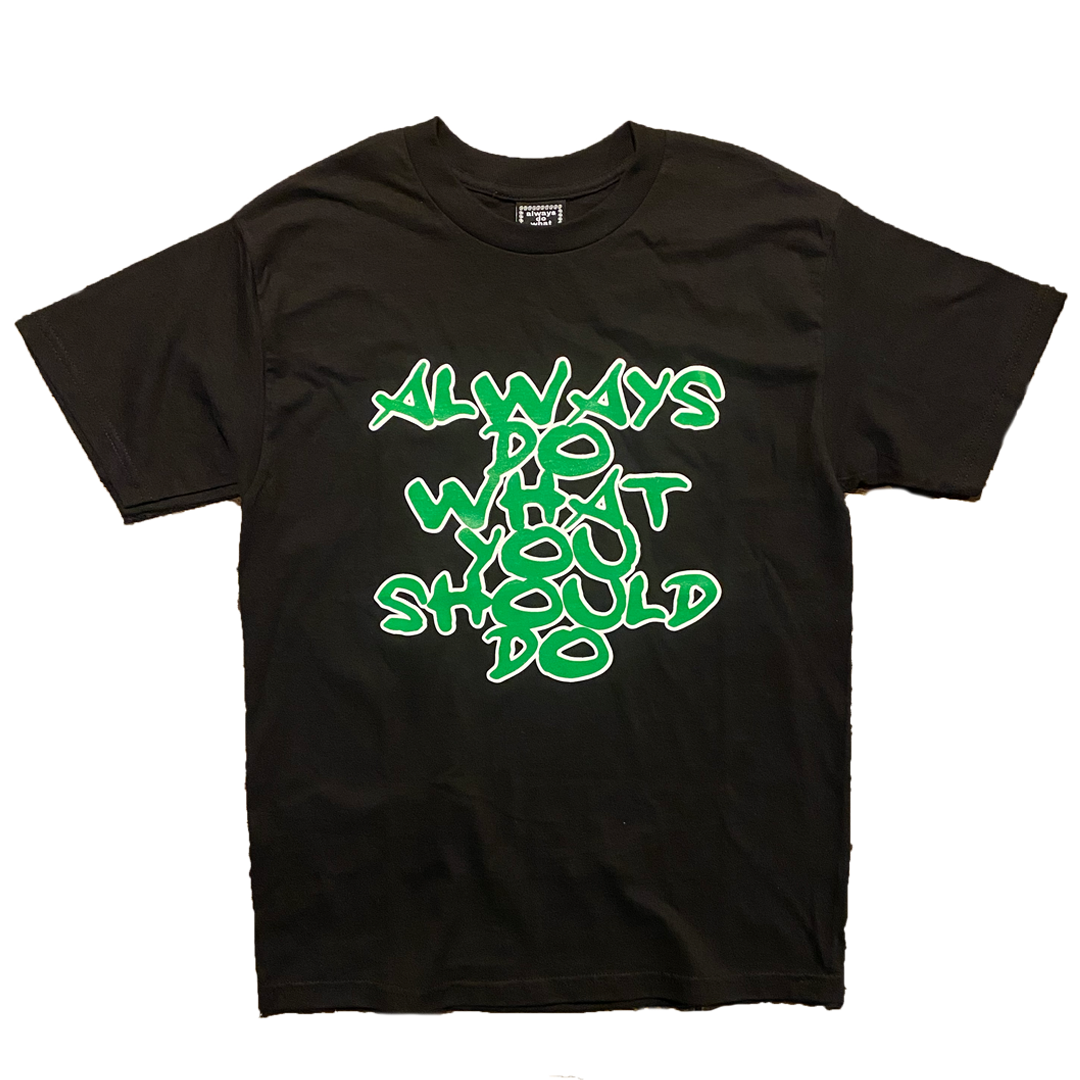 adwysd cohesive tshirt - black – always do what you should do adwysd cohesive tshirt - black – always do what you should do