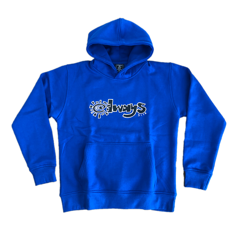 3116 hoodie - royal blue – always do what you should do