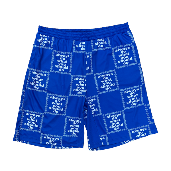 adwysd grid short - blue – always do what you should do adwysd grid short - blue – always do what you should do