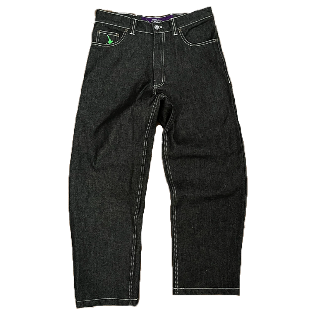 パンツ Always do what you should do denim black heavy duty パンツ Always do what you should do denim black heavy duty