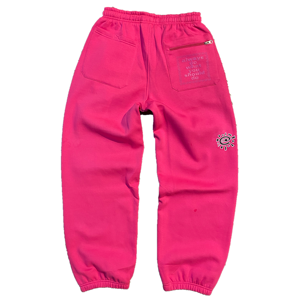 rel@xed fuchsia jogger – always do what you should do