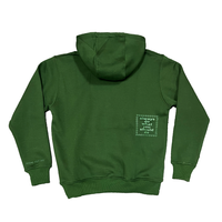 green @sun embroidered hoodie
