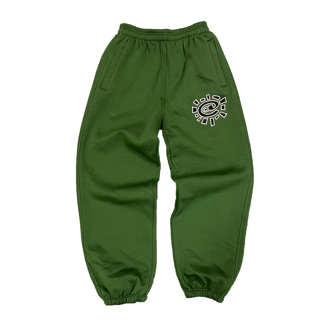 ウォーキング・ランニングウェア always do what you should do jogger rel@xed embroidered green jogger – always do what you should do