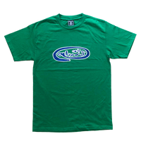 always oval green t-shirt