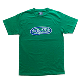 always oval green t-shirt