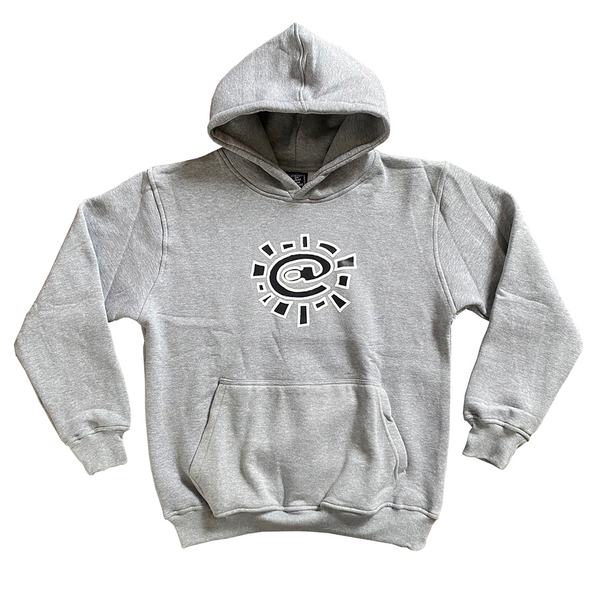 grey @sun hoodie – always do what you should do grey @sun hoodie – always do what you should do