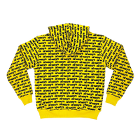 mac zip up hoodie - yellow