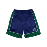 always court short - navy/green