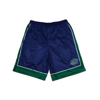 always court short - navy/green