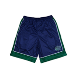 always court short - navy/green