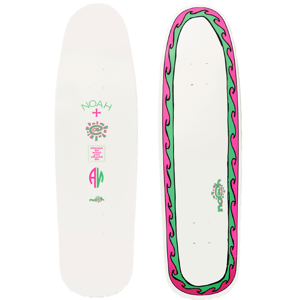 noah x adwysd skateboard deck – always do what you should do noah x adwysd skateboard deck – always do what you should do