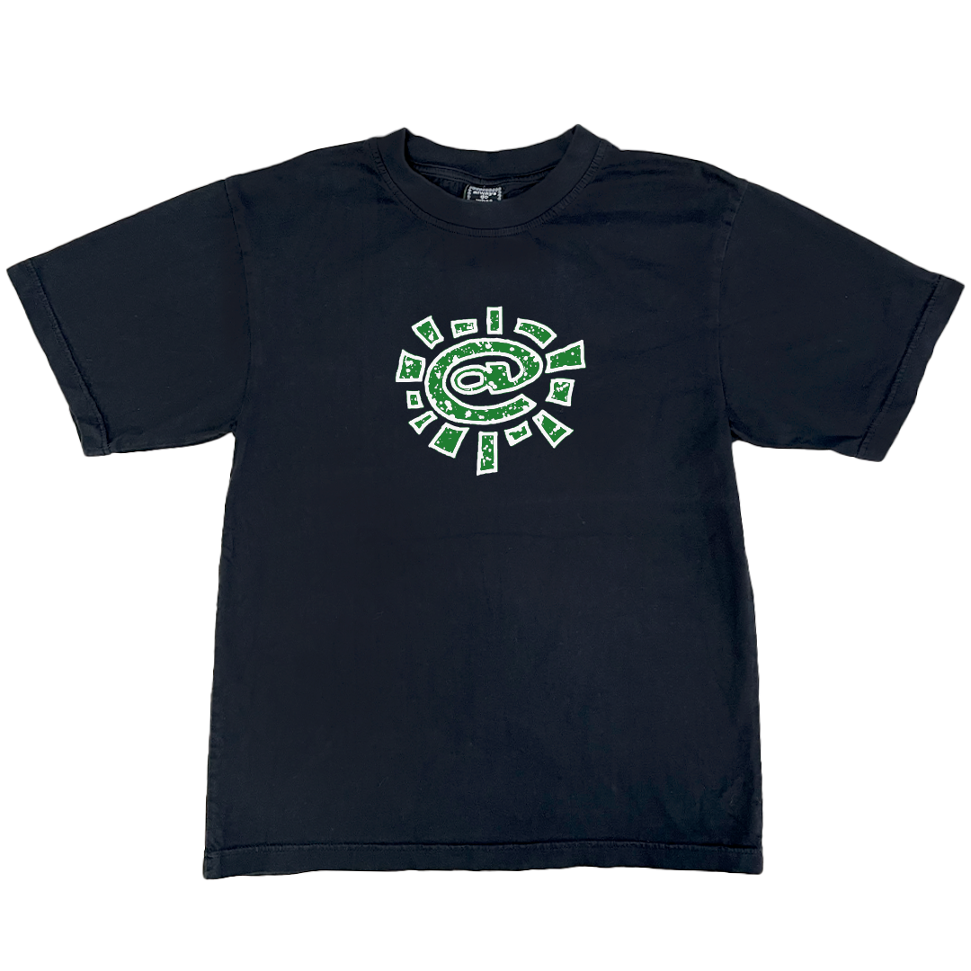 green @sun logo tee - black – always do what you should do