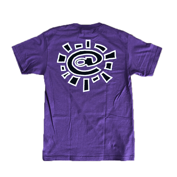 classic @sun tshirt - purple