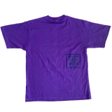 surf logo tshirt - purple
