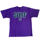 surf logo tshirt - purple