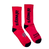 red always sock