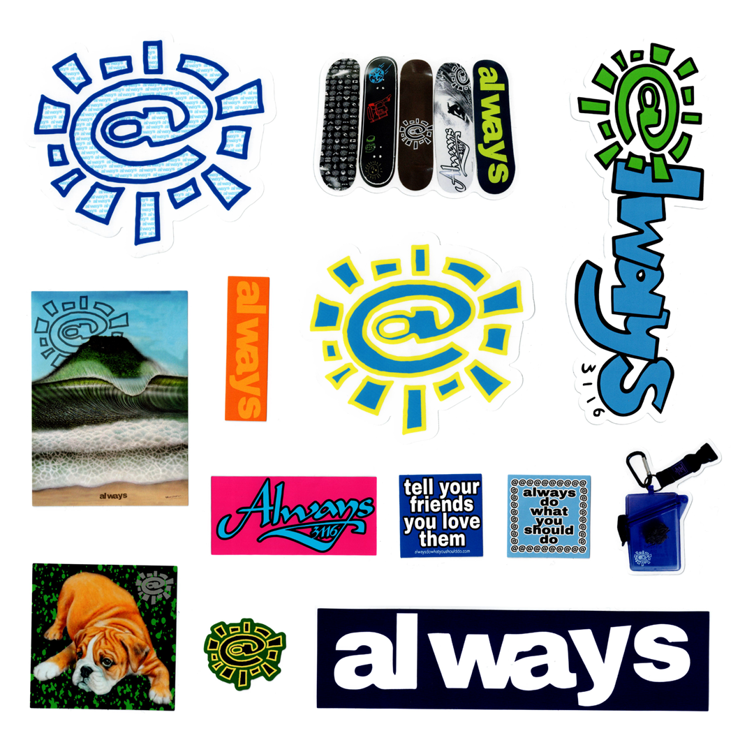 Always do what you should do ステッカー sticker pack Always do what you should do ステッカー sticker pack