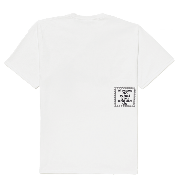 noah x adwysd surfboard t-shirt - white – always do what you should do noah x adwysd surfboard t-shirt - white – always do what you should do