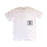 adwysd big print white t-shirt