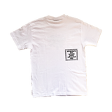 adwysd big print white t-shirt